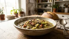 Gesunde Linsensuppe mit Miso und Weisskohl: einfaches Rezept für jeden Tag